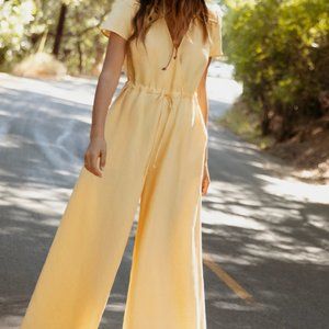 Christy Dawn Dawn jumper in Butterscotch Linen